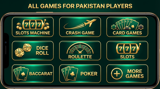 Main screen of Bet626 Game games page for PK players
